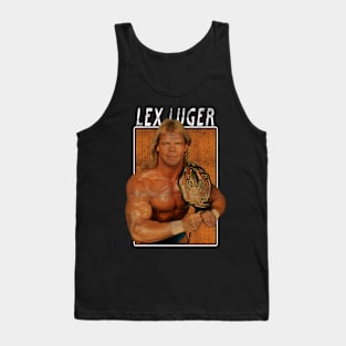 Vintage Wwe Lex Lauger Tank Top